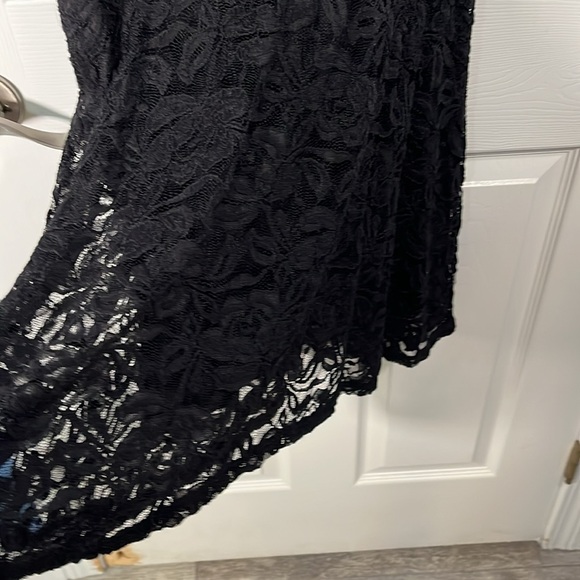 Material Girl Black Lace Dress - Picture 3 of 6